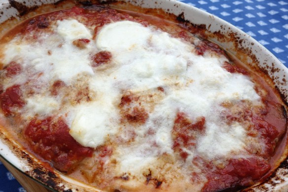 Aubergines Parmigiana