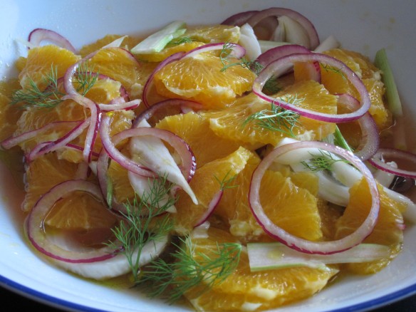 Salade d'Orange et Fenouil