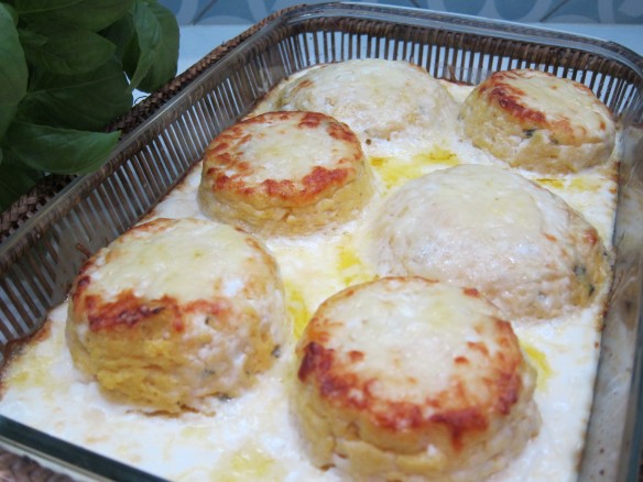 Butternut Squash and Sage Soufflés