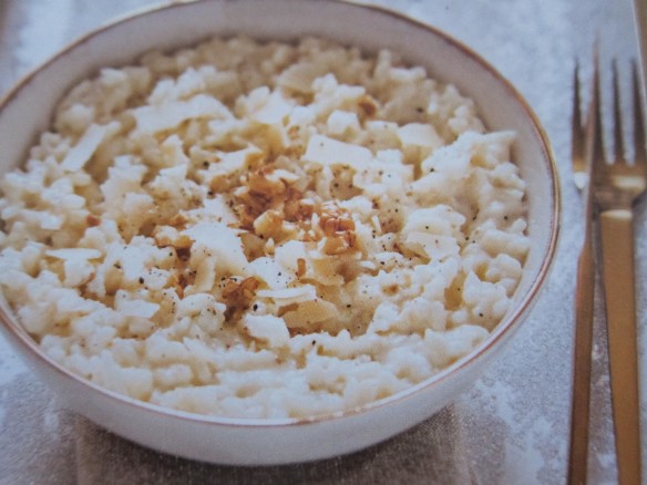 Parmesan and Walnut Risotto