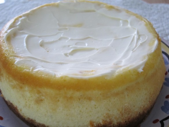 Cheesecake au Yuzu